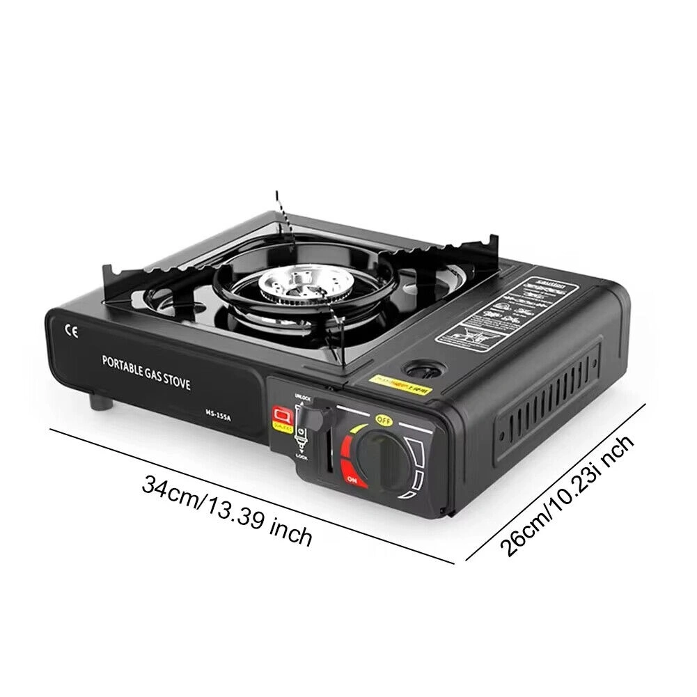 Kompakter Camping-Gasofen, 2400W, 1-Brenner, tragbarer Gasherd für Outdoor view 3