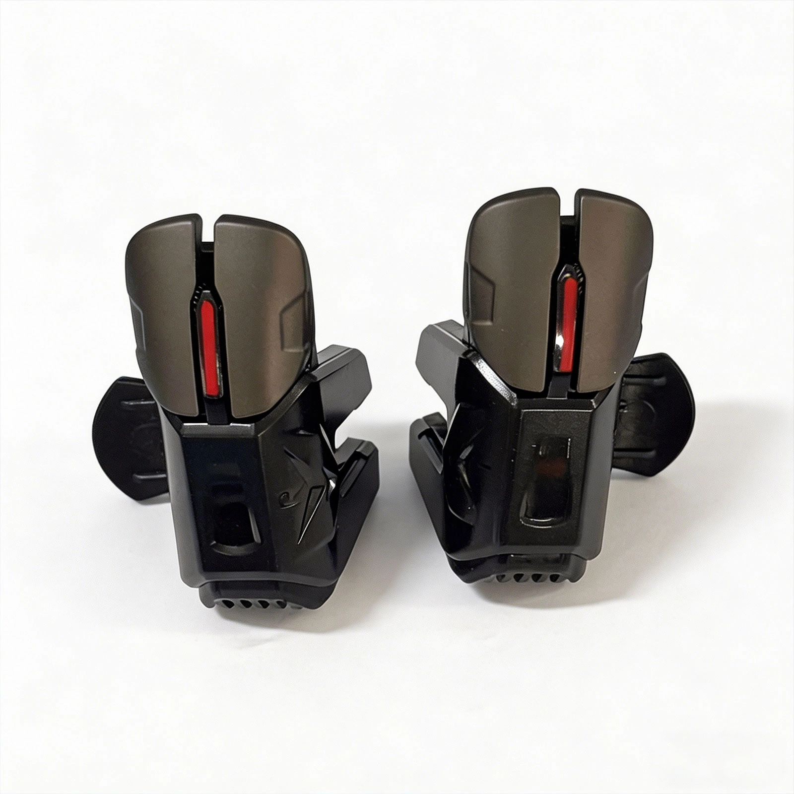 2PCS Mobile Game Trigger Fire Button + 2PCS Joystick Sticks for PUBG Mobile COD Call of Duty Controller Accessories view 11