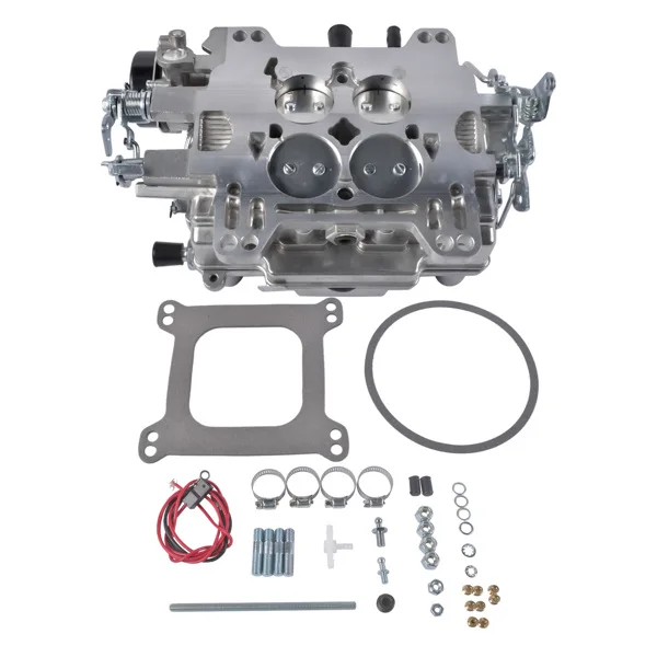 4 Barrel Carburetor 1403 500 CFM Performer with Electric Choke Square-Flange Fits for Chevy 305 Engine view 4