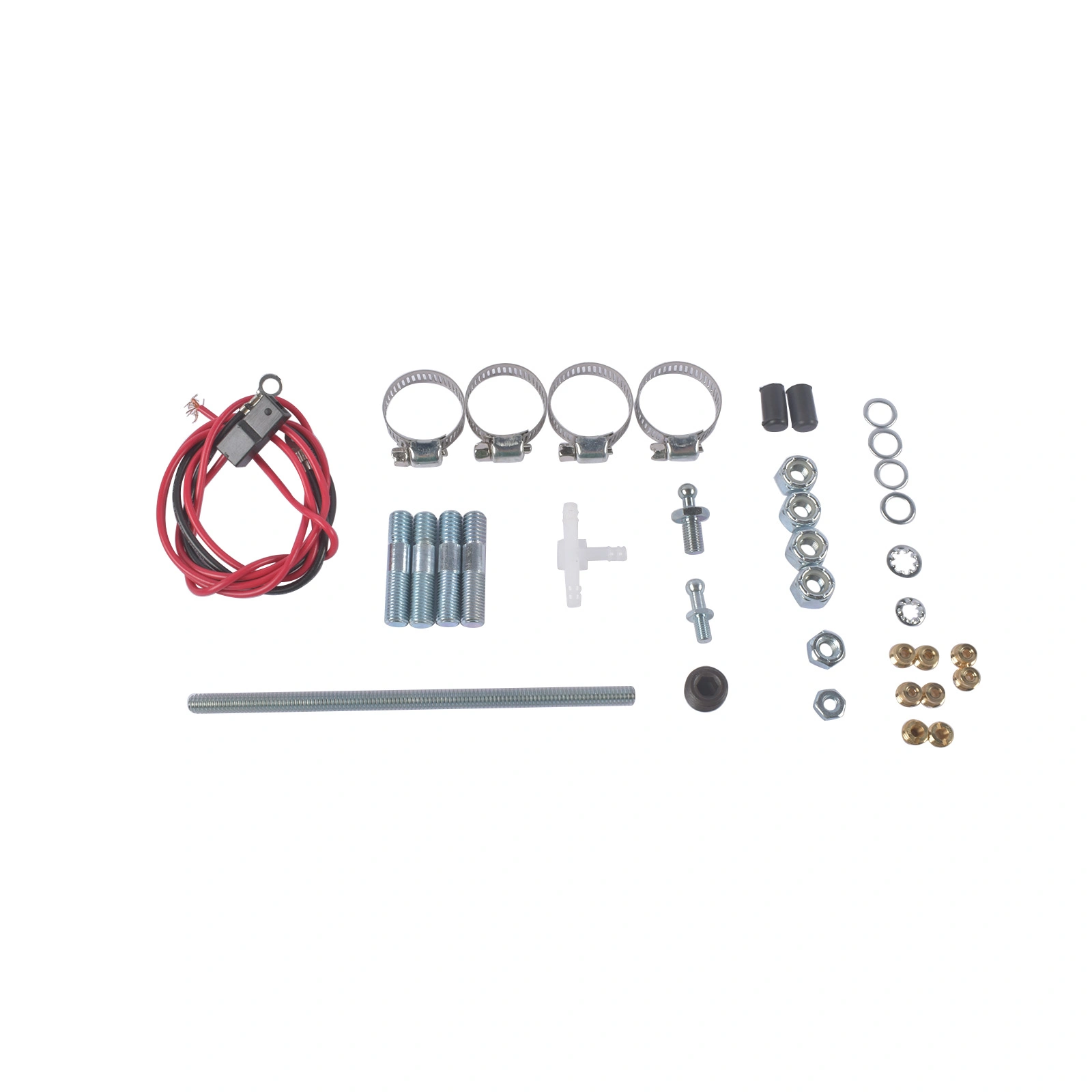 4 Barrel Carburetor 1403 500 CFM Performer with Electric Choke Square-Flange Fits for Chevy 305 Engine view 8