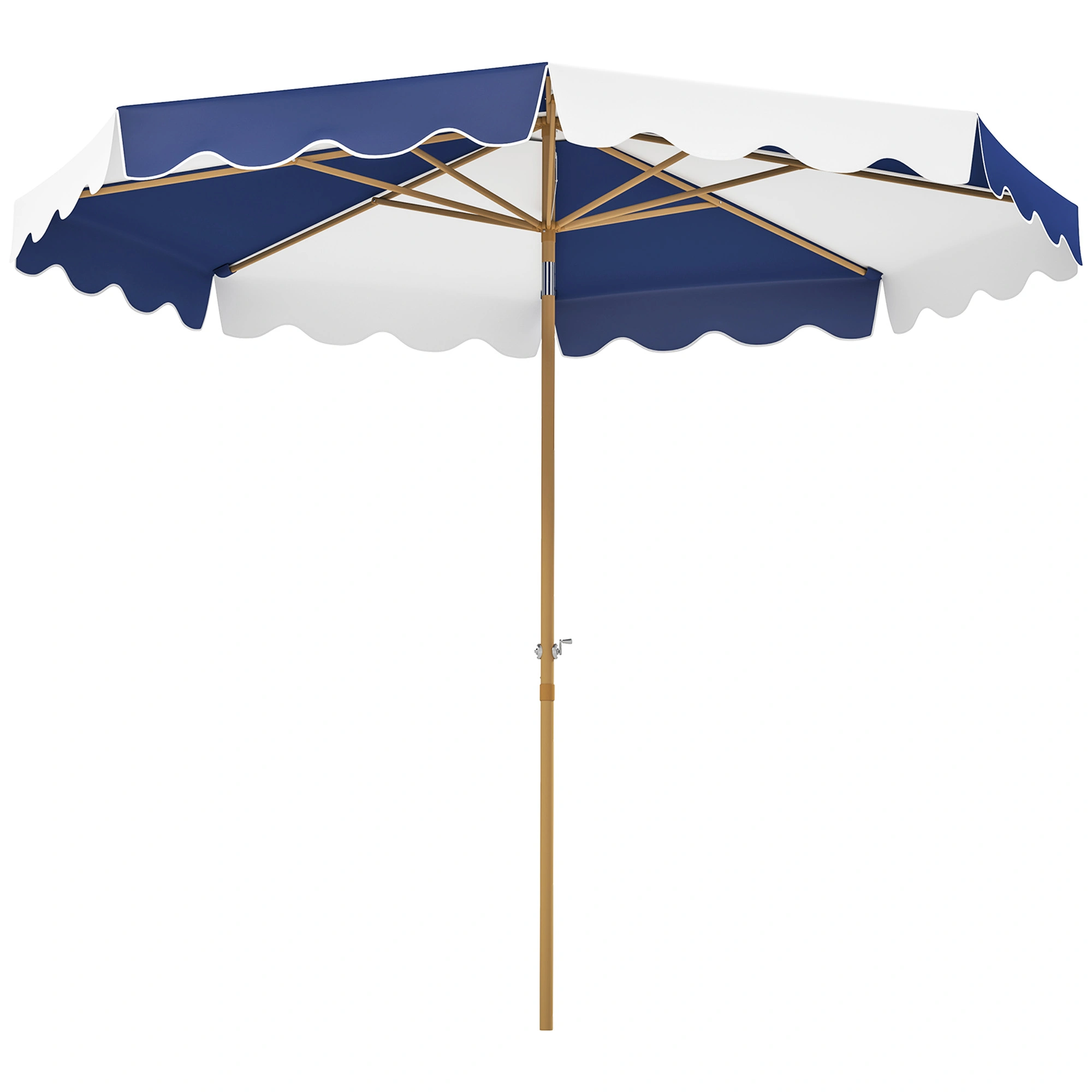 Patio Umbrella - Outdoor Sun Shade Canopy for Garden, Deck & Terrace Use view 2