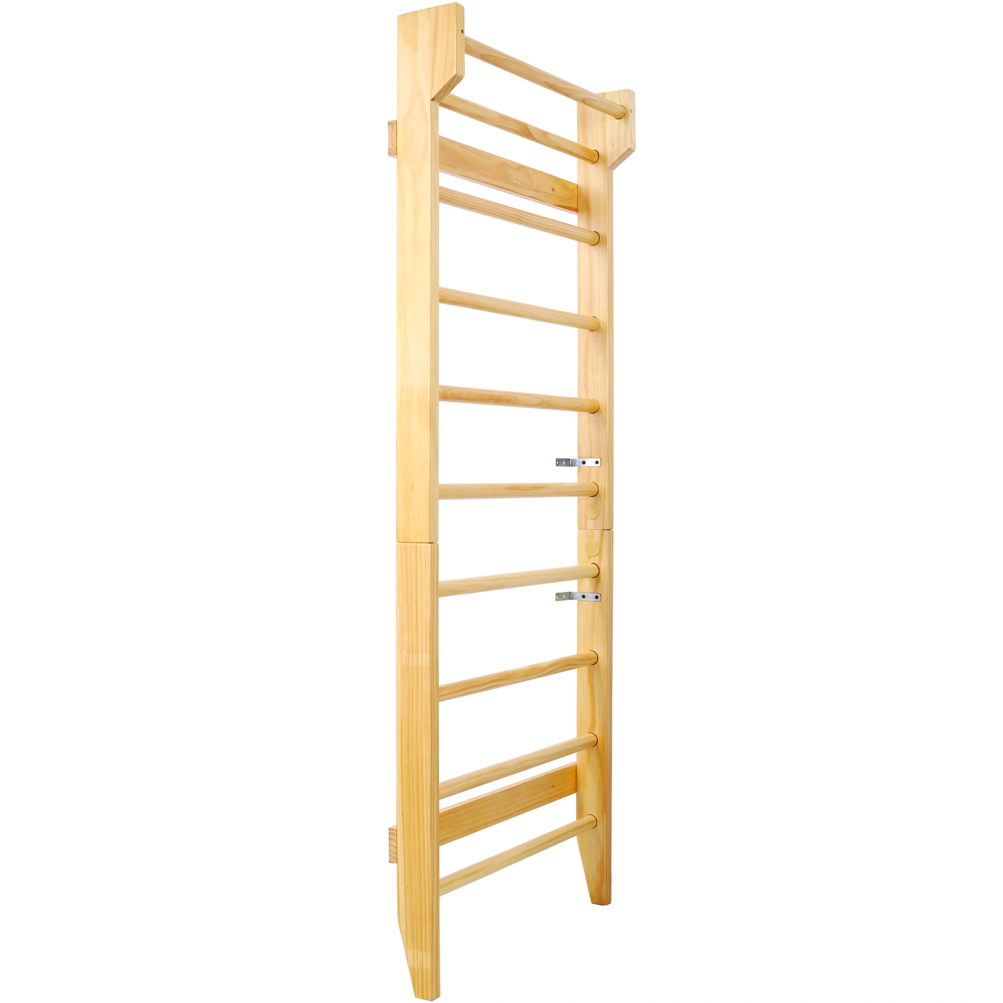 Wood Stall Bars for Gymnastics, Wall Mounted Pull Up Bar, Swedish Ladder for Physical Therapy, Stretching, Home Gym Workout & Yoga
