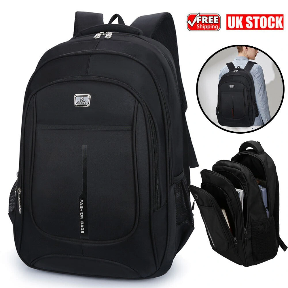 40L Waterproof Laptop Backpack for 17.3 Inch, Large Travel Rucksack & School Bag for Men Women