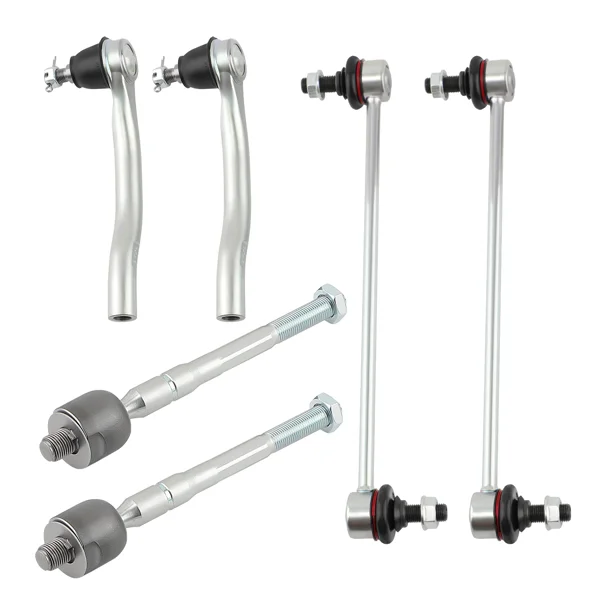 Front Inner Outer Tie Rod End Stabilizer Sway Bars fit for Acura MDX 2007-2013