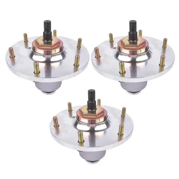 3pcs Deck Spindle Assembly Replacement for Exmark Lazer Z LXS25KD605 LXS25KD665 LXS35BV665 view 3