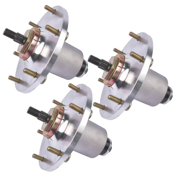 3pcs Deck Spindle Assembly Replacement for Exmark Lazer Z LXS25KD605 LXS25KD665 LXS35BV665 view 6