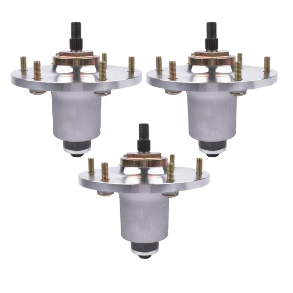 3pcs Deck Spindle Assembly Replacement for Exmark Lazer Z LXS25KD605 LXS25KD665 LXS35BV665