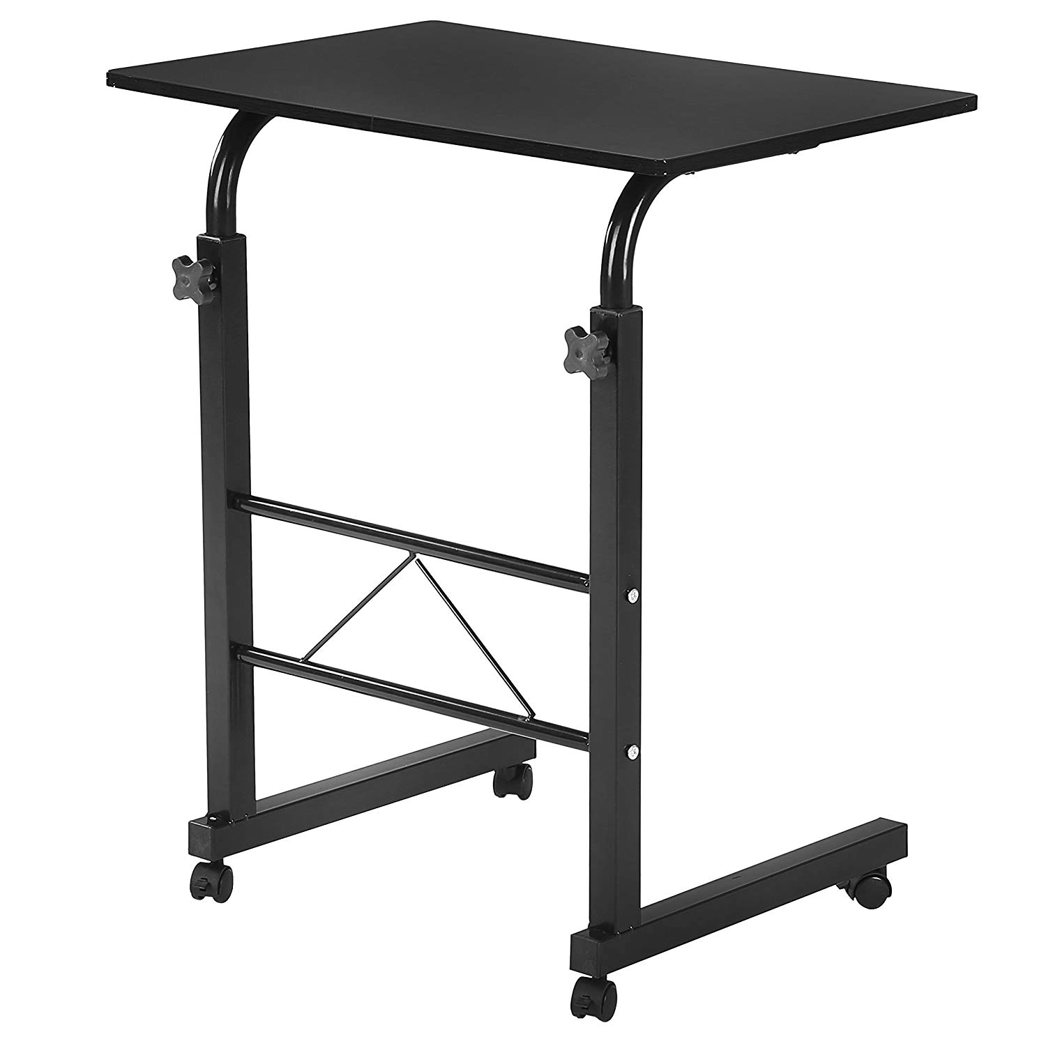 Removable P2 15MM Chipboard & Steel Side Table Black view 11