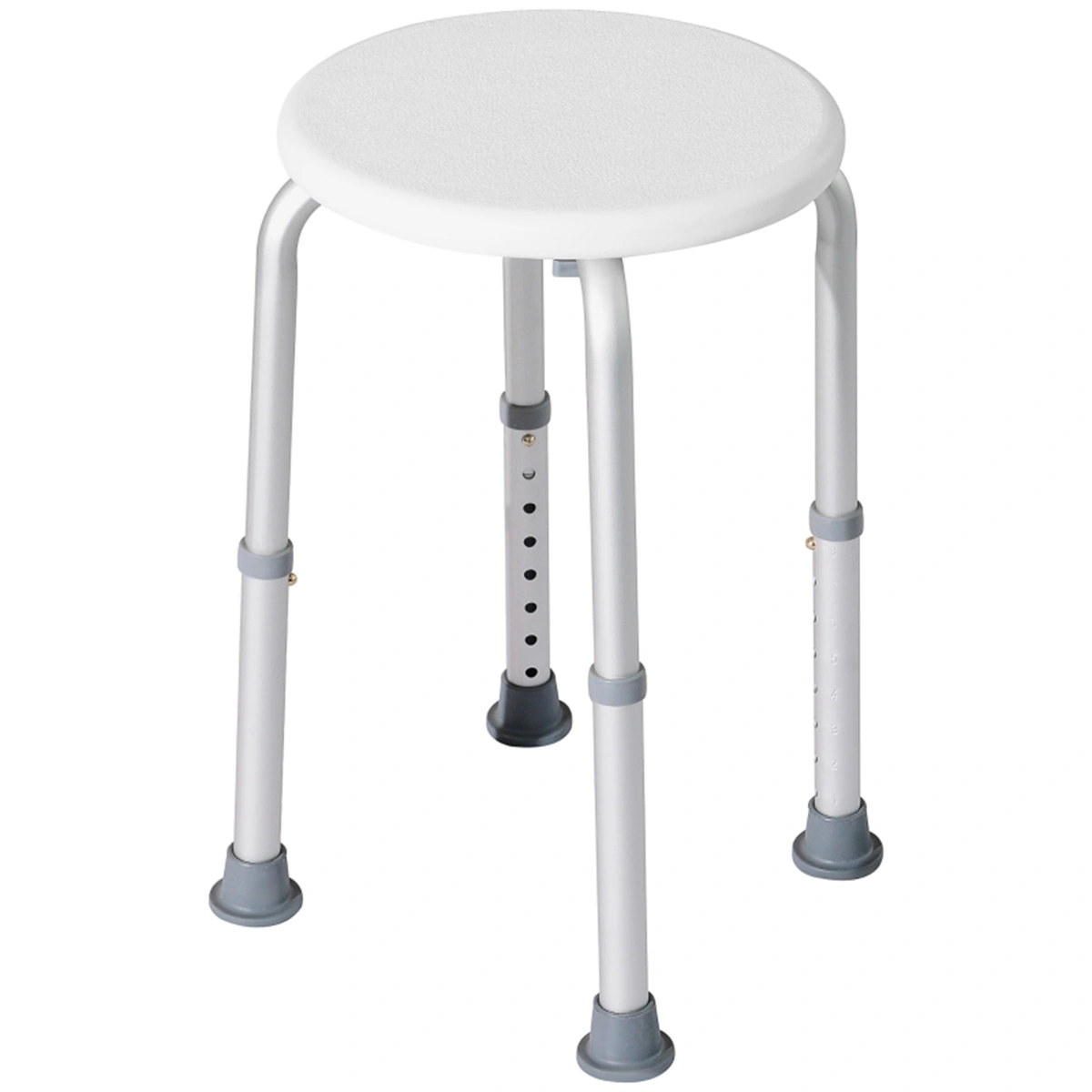 Shower Bath Chair with Backrest & Padded Arms, Non-Slip Portable Bath Seat for Seniors, Adults, and Disabled view 3