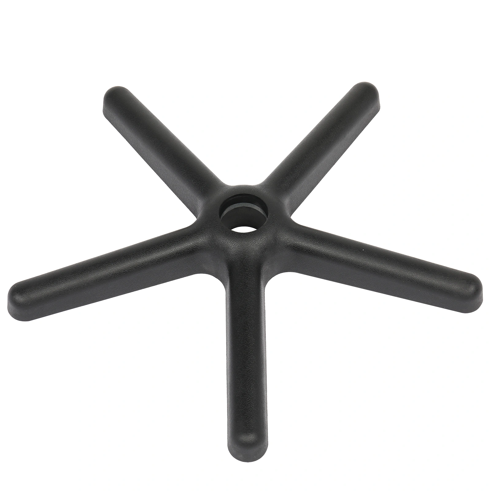 Round Stool Plastic Arch Feet Rotation Bar Stool Black view 12