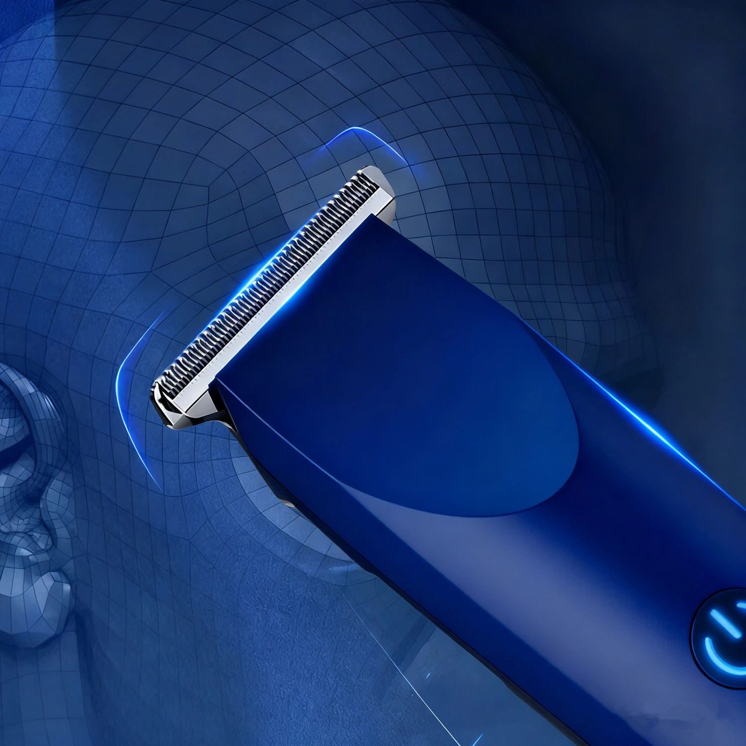 Men Pro Electric Hair Clippers Beard Trimmer Cutting Barber Shaving Machine Blue view 6