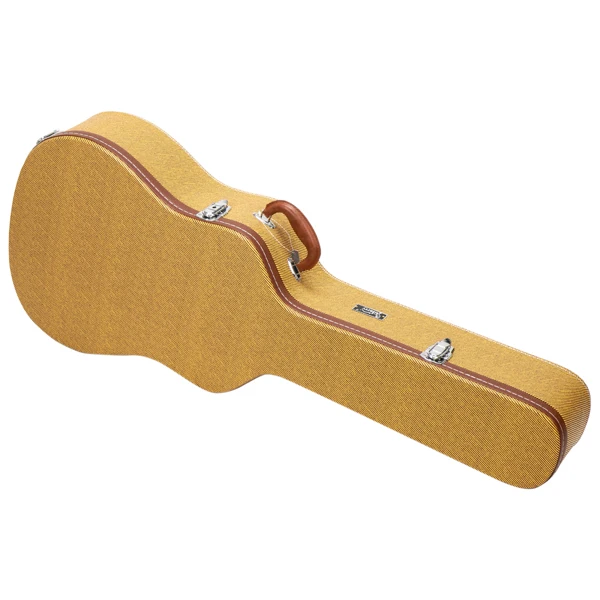 [Replace 46540529] 41" Folk Guitar Hardshell Carrying Case Fits Most Acoustic Guitars Microgroove Flat Yellow view 4