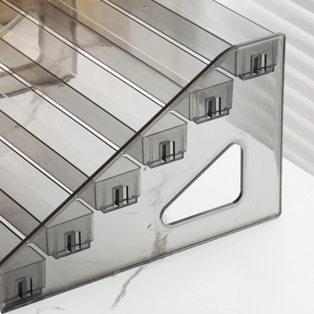 Acrylic Trading Card Display Stand - PSA Baseball Card Rack Shelf Organizer for Sports Cards view 3