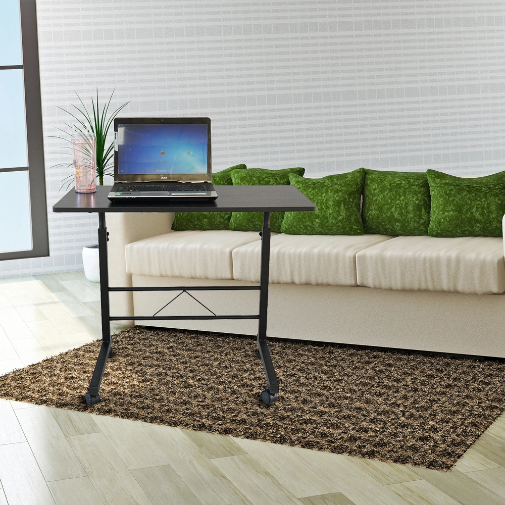 Removable P2 15MM Chipboard & Steel Side Table Black view 16
