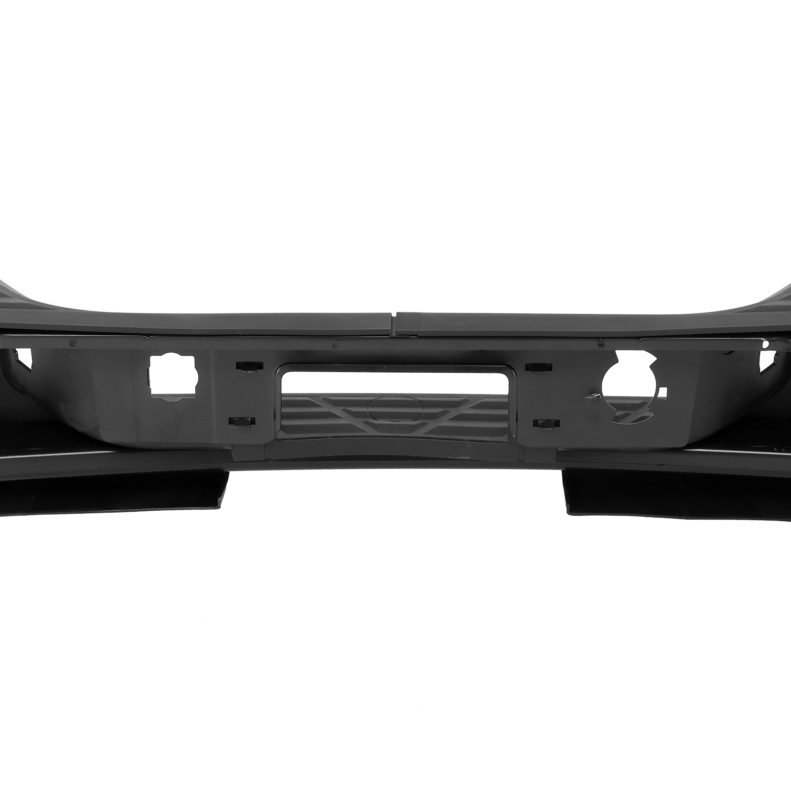 Pickup Rear Bumper Chevrolet Silverado 1500 2007-2013-Silver/Steel/No Hole view 13