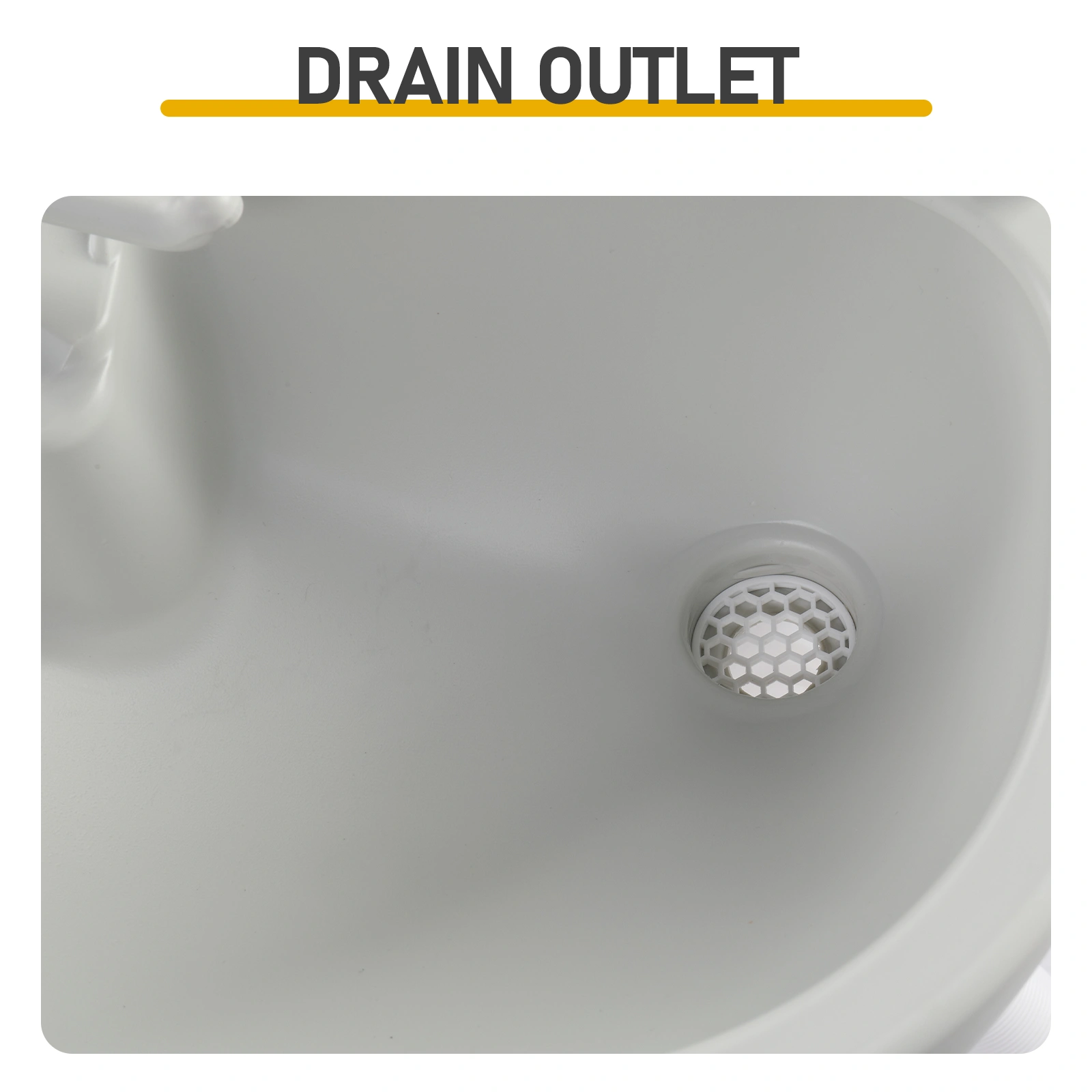 CHH-7701 562 Portable Removable Outdoor Hand Sink with 24L Recovery Tank view 10