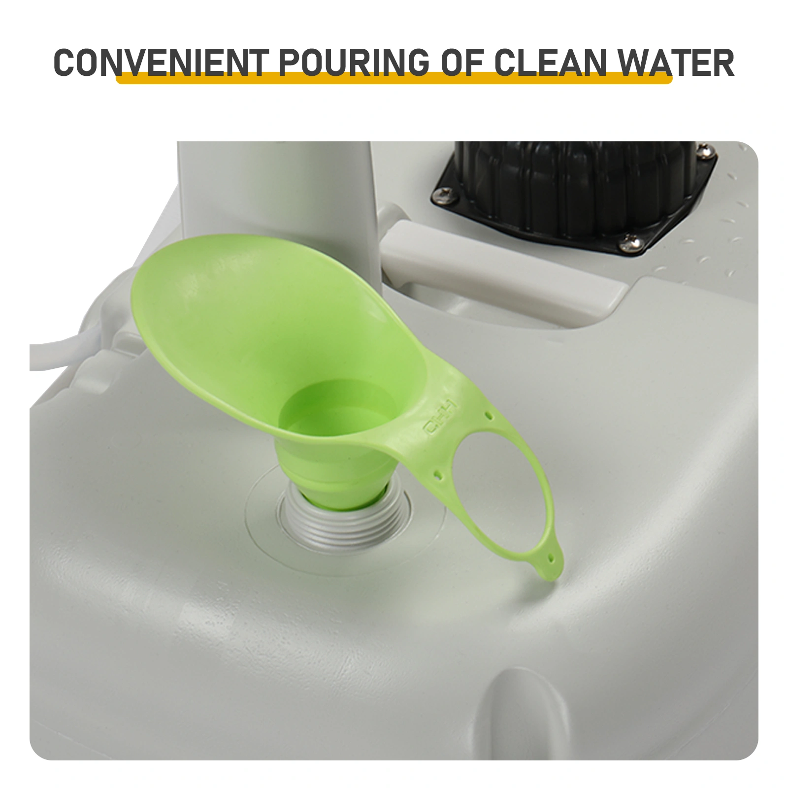 CHH-7701 562 Portable Removable Outdoor Hand Sink with 24L Recovery Tank view 18