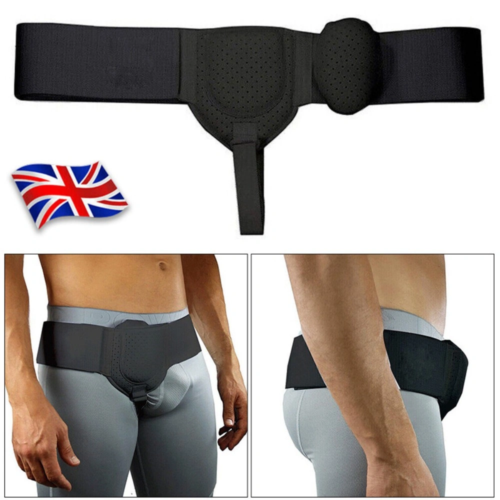 Men's Inguinal Groin Hernia Support Belt - Removable Abdominal Truss Brace