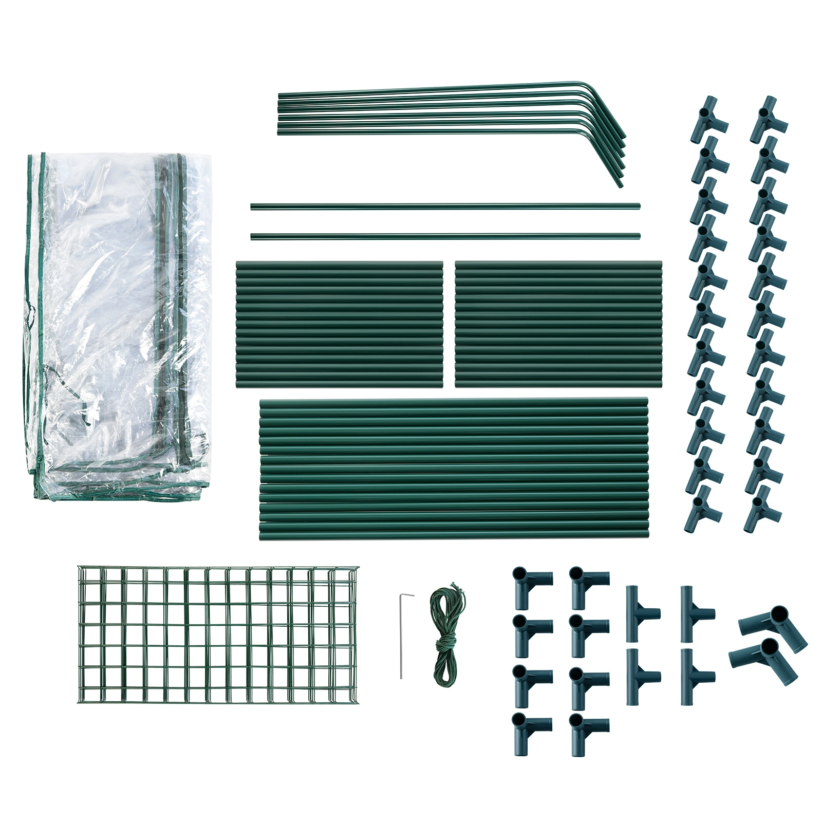 Heavy Duty Walk-in Greenhouse for Garden - 6x8 ft Polycarbonate Plant Growing House view 2