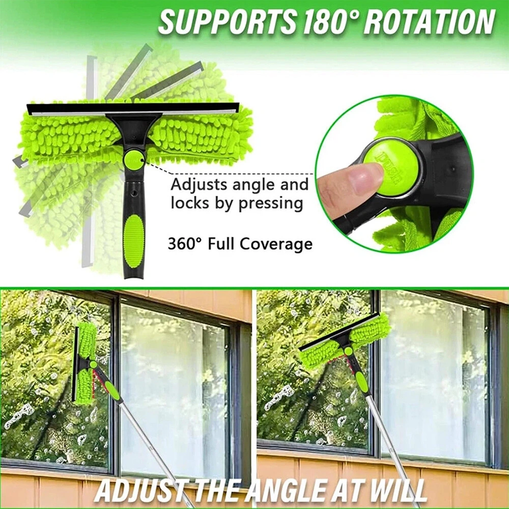 5m Telescopic Window Cleaner Squeegee, Extendable Window Cleaning Tool view 4