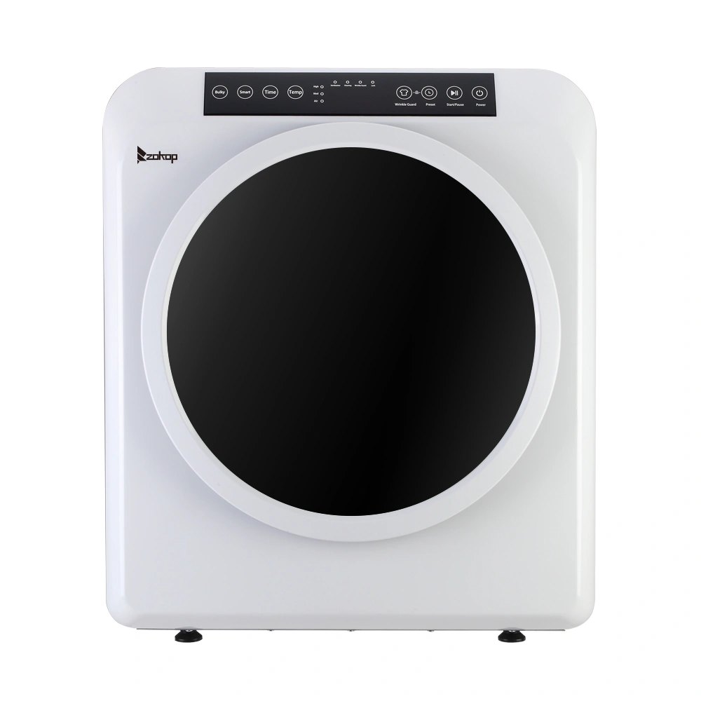 GDZ60-618E Upgraded 6kg Drum Dryer with LCD Screen UV Sterilization, White - 2 Cotton Filters Included view 11