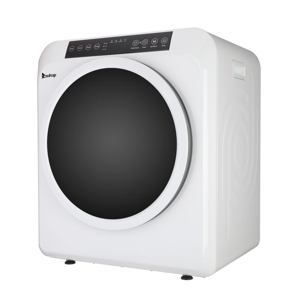 GDZ60-618E Upgraded 6kg Drum Dryer with LCD Screen UV Sterilization, White - 2 Cotton Filters Included view 13