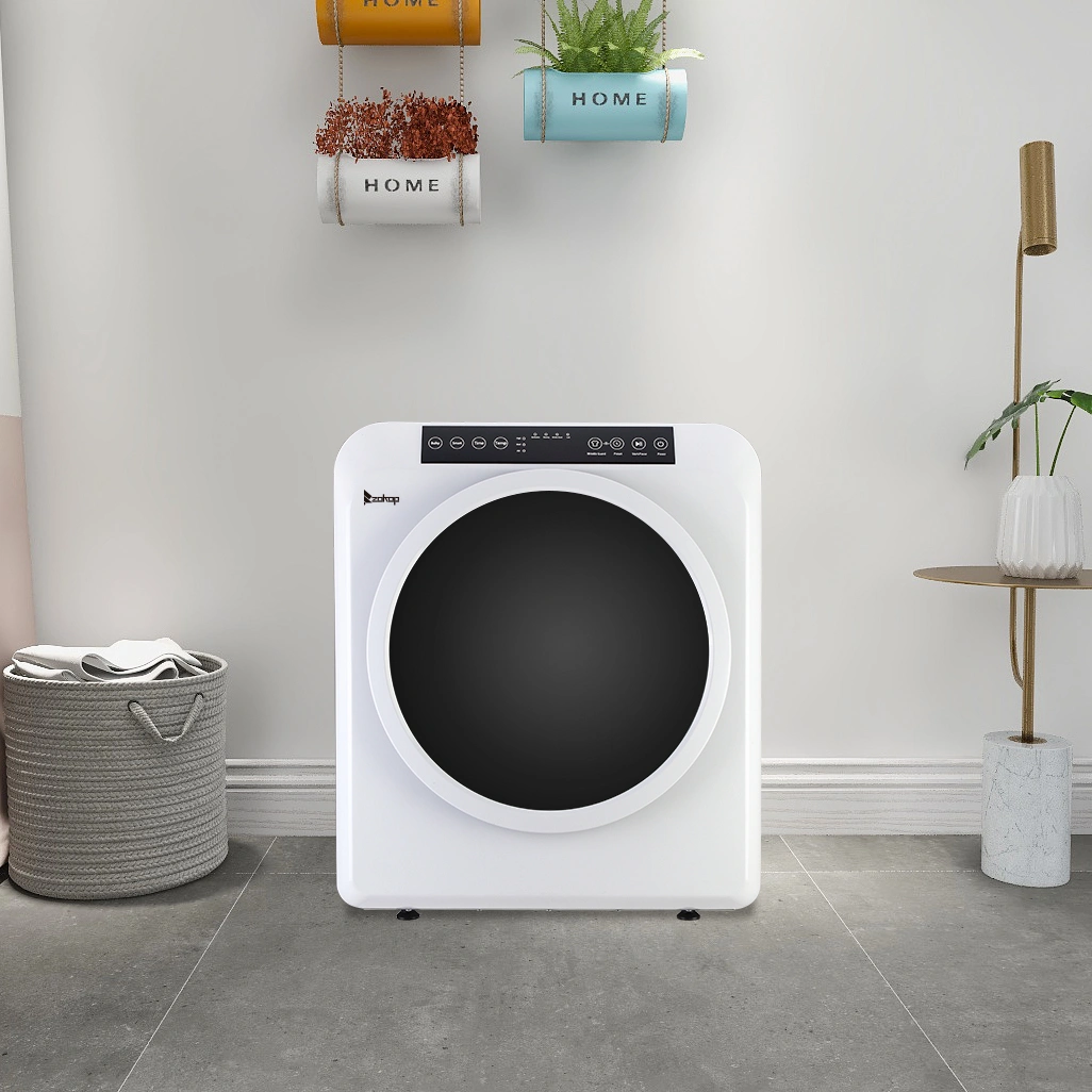 GDZ60-618E Upgraded 6kg Drum Dryer with LCD Screen UV Sterilization, White - 2 Cotton Filters Included view 15