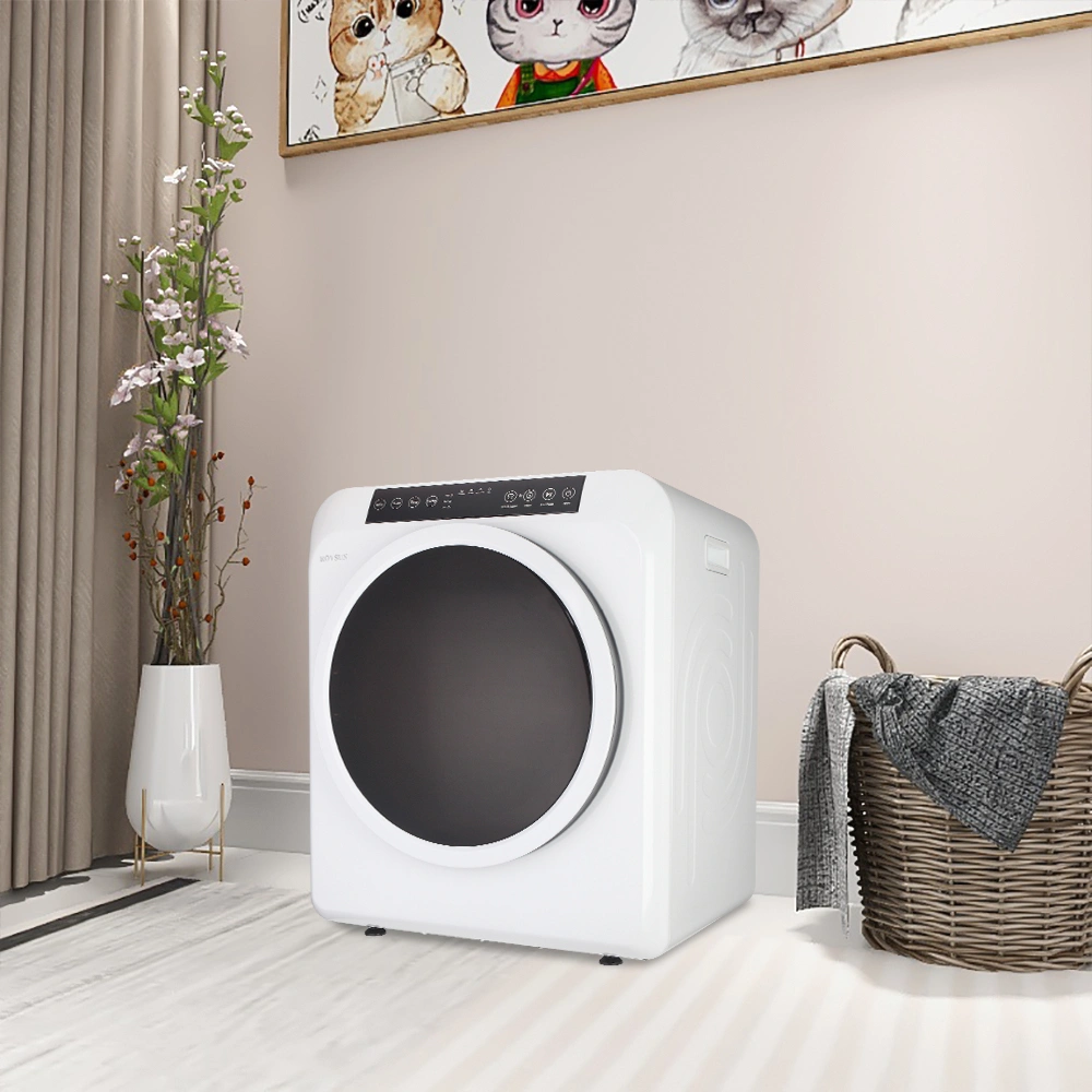 GDZ60-618E Upgraded 6kg Drum Dryer with LCD Screen UV Sterilization, White - 2 Cotton Filters Included view 16
