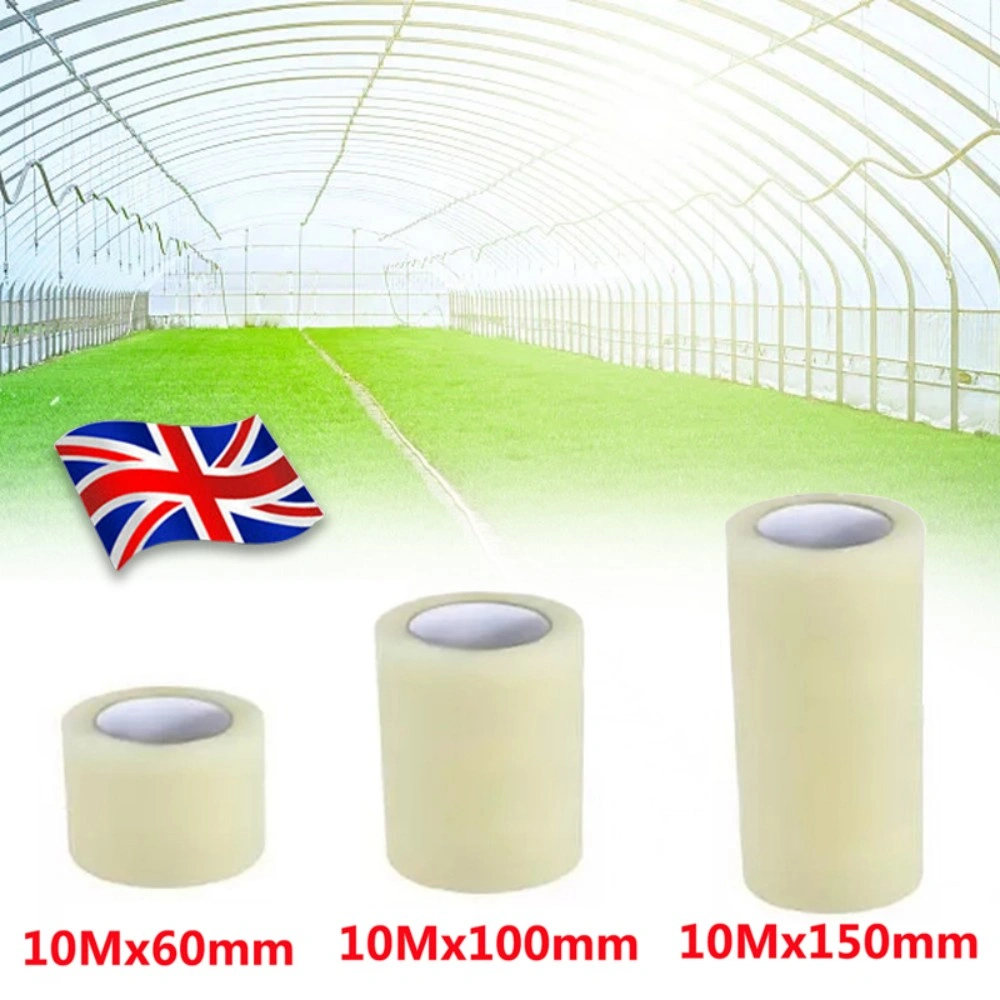 Extra Strong Adhesive Greenhouse Repair Tape Clear Polythene Polytunnel repair-10m*10cm view 3