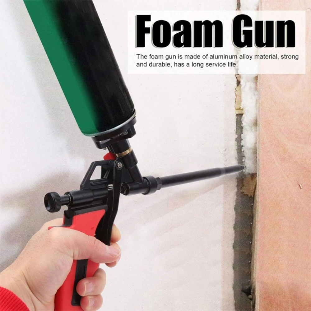 Professional PU Foam Gun Expanding Foam Spray Gun Applicator with Shut Off Valve view 3