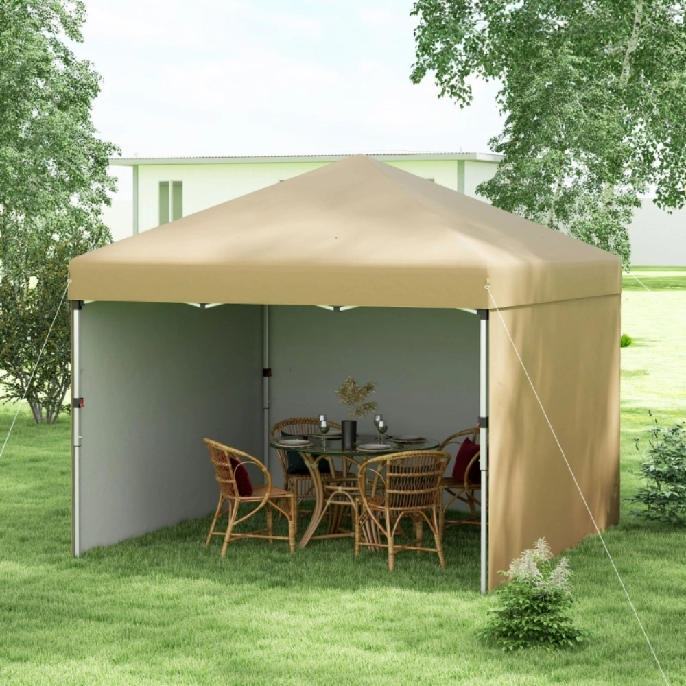 Party Tent 10x10 Pop Up Canopy Gazebo w/ Sidewalls, Waterproof Outdoor Event Tent for Parties, Markets & Gardens - Easy Setup, UV Protection view 2