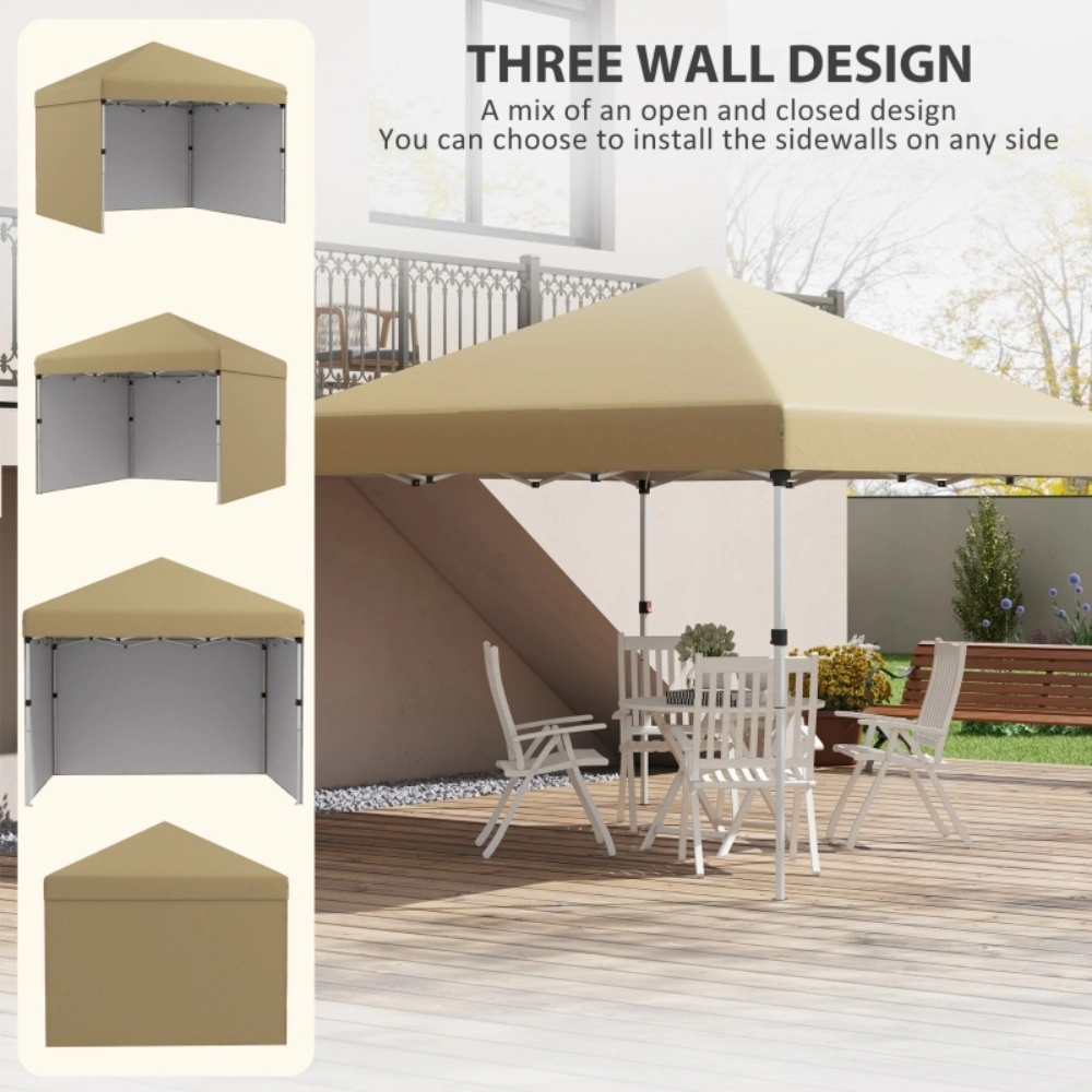 Party Tent 10x10 Pop Up Canopy Gazebo w/ Sidewalls, Waterproof Outdoor Event Tent for Parties, Markets & Gardens - Easy Setup, UV Protection view 4