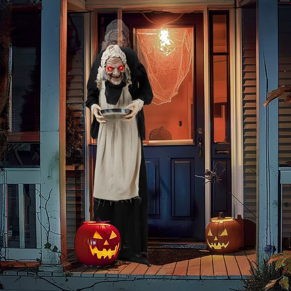 5 FT Maid Halloween Standing Decoration view 4