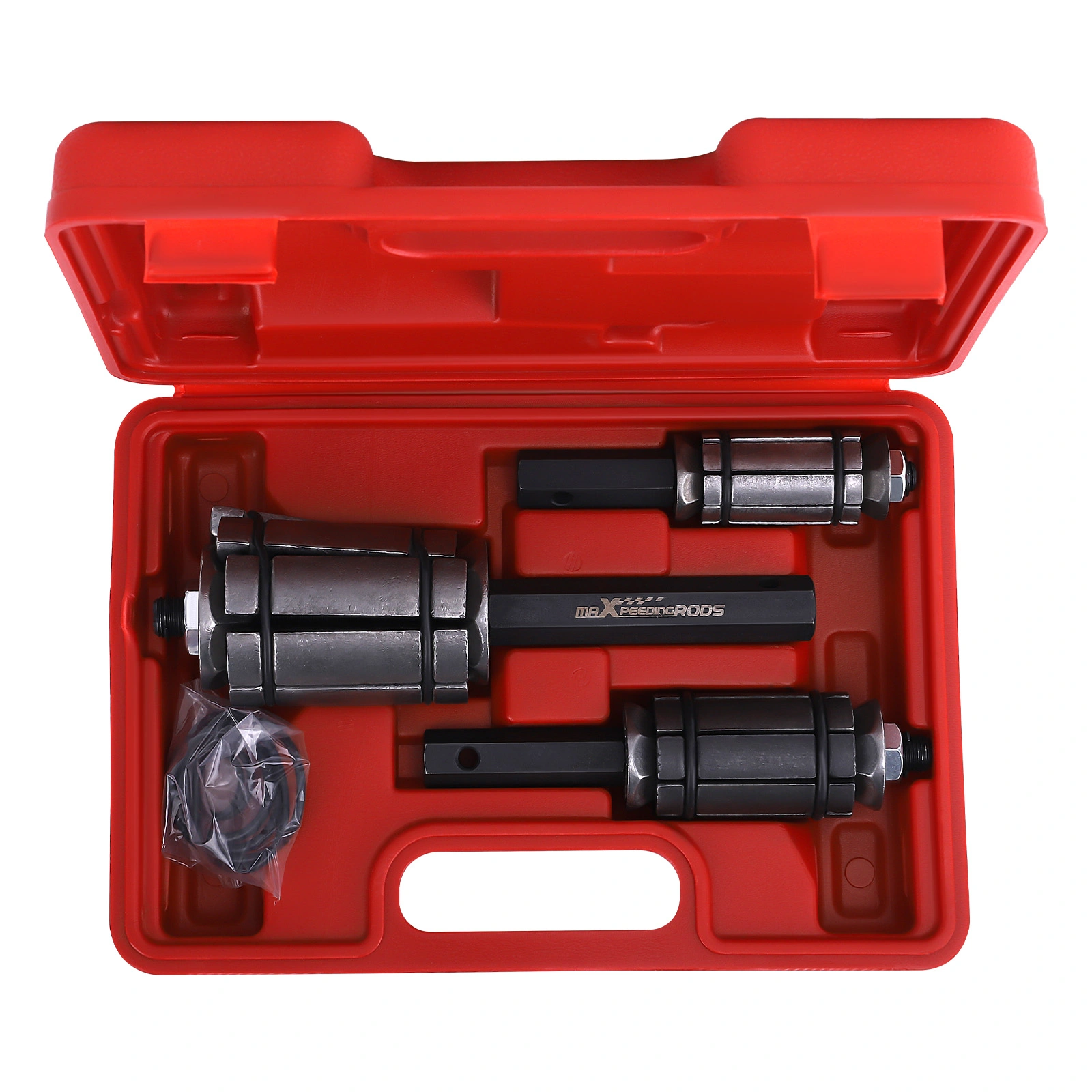 Tail Pipe Tube Exhaust Muffler Expander Spreader Tool Kit Set 1-1/18" 3-1/2" view 5