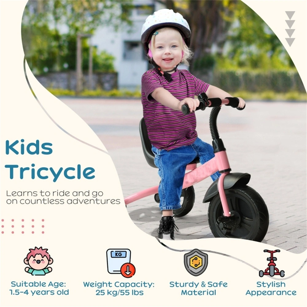 Kids Bicycle Ride-On Toy for Toddlers & Children, Outdoor Play Bike, Sturdy Frame, Ages 2-5