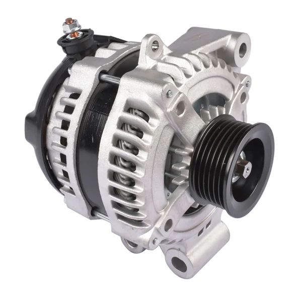 Alternator 150A 12V 6-Groove Pulley Replacement for Land Rover LR4 Range Rover, Jaguar F-Pace F-Type XJ XJR XF XK 104210-5360 LR011231