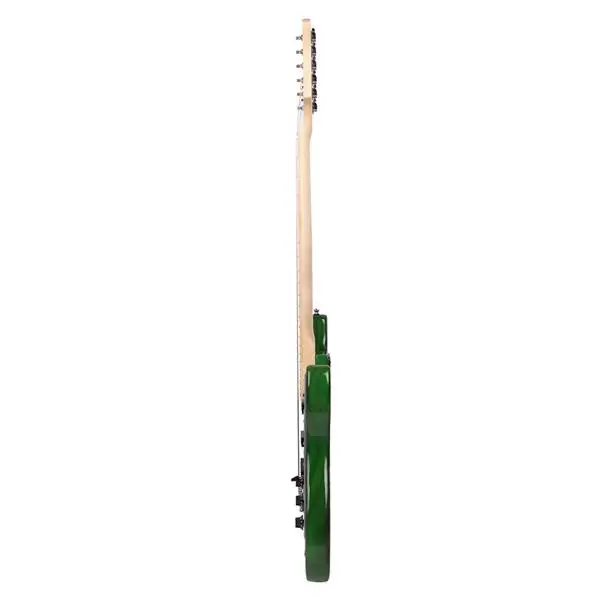 ST Stylish Electric Guitar with Black Pickguard Green view 6