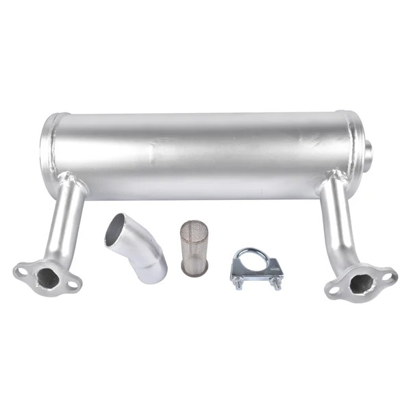 525750201 Muffler Kit Fit for Husqvarna Commercial Mower 26HP Kawasaki FX651V FX691V view 3