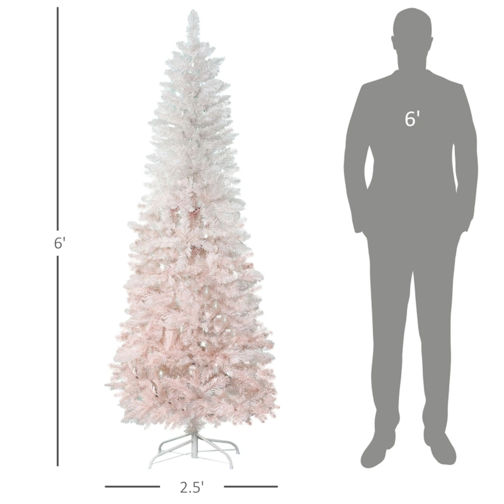 6ft Christmas tree view 3