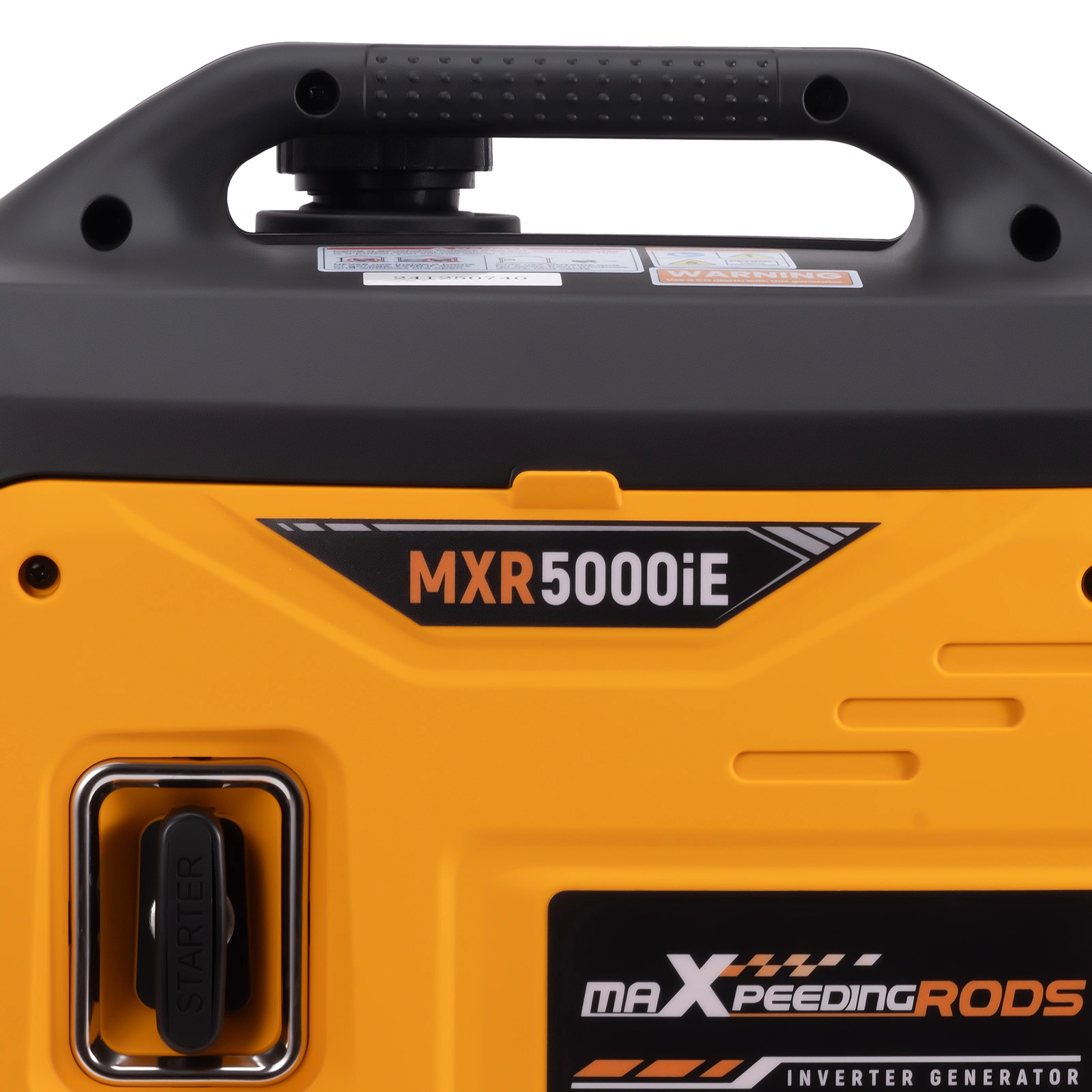 5KW Portable Inverter Generator Gasoline, Quiet Electric Start, Outdoor Camping & Home Backup Power view 4