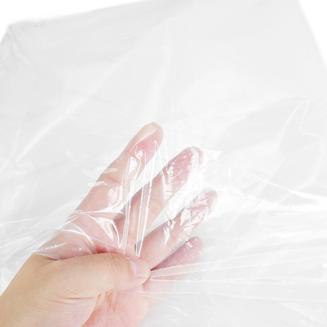 25M Heavy Duty Clear Polythene Sheet Roll, Plastic Sheeting Greenhouse Cover,UV Resistant Transparent Film view 5
