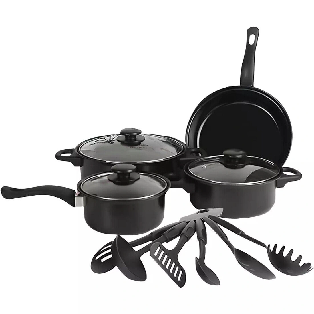 NEW 13-teiliges Topfset Induktion Antihaft Kochtopf Set|induktions KÃ¼che TÃ¶pfe Set DE view 13