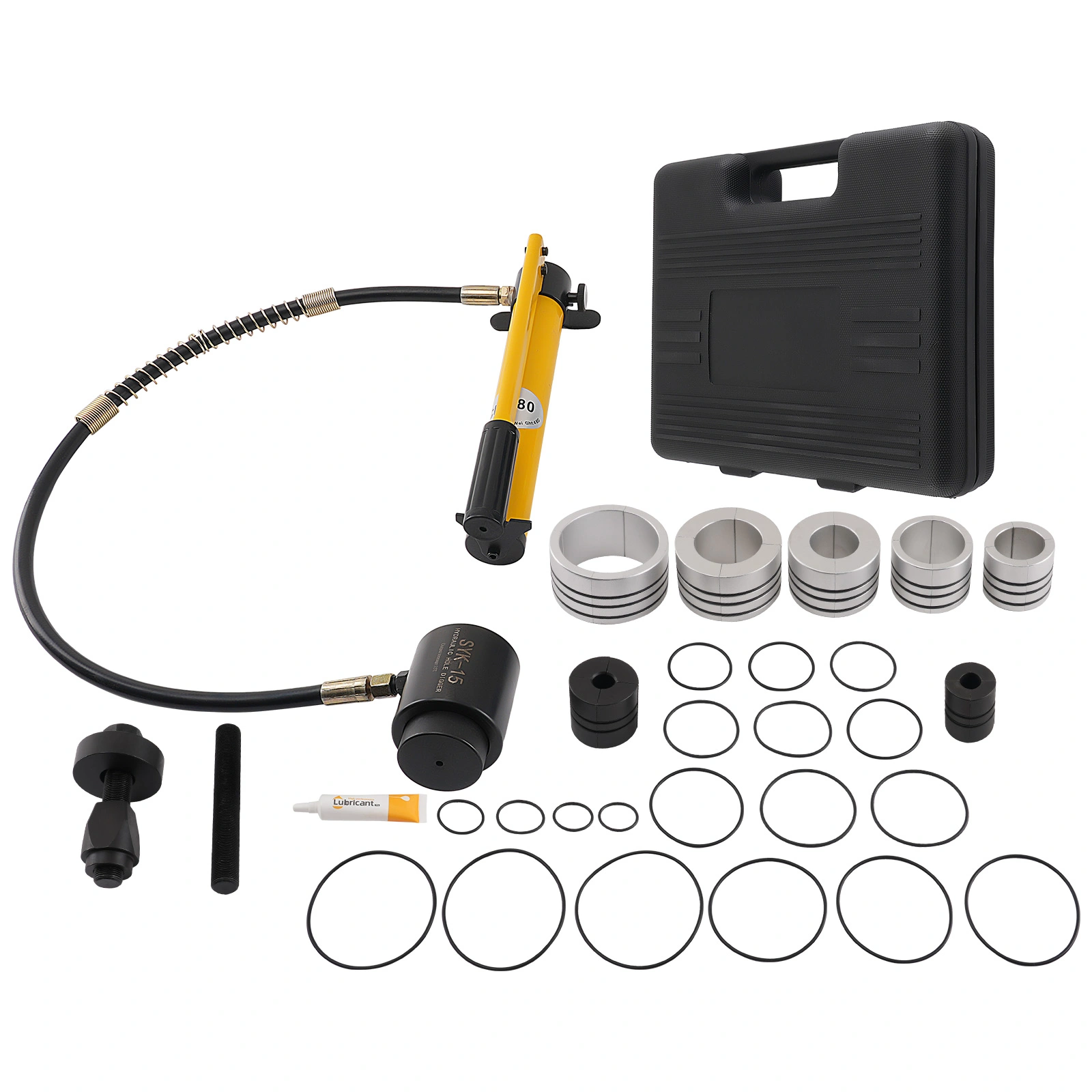 Hydraulic Exhaust Pipe Expander Tool Stretcher Kit 1-5/8" to 4-1/4" 78835 17350