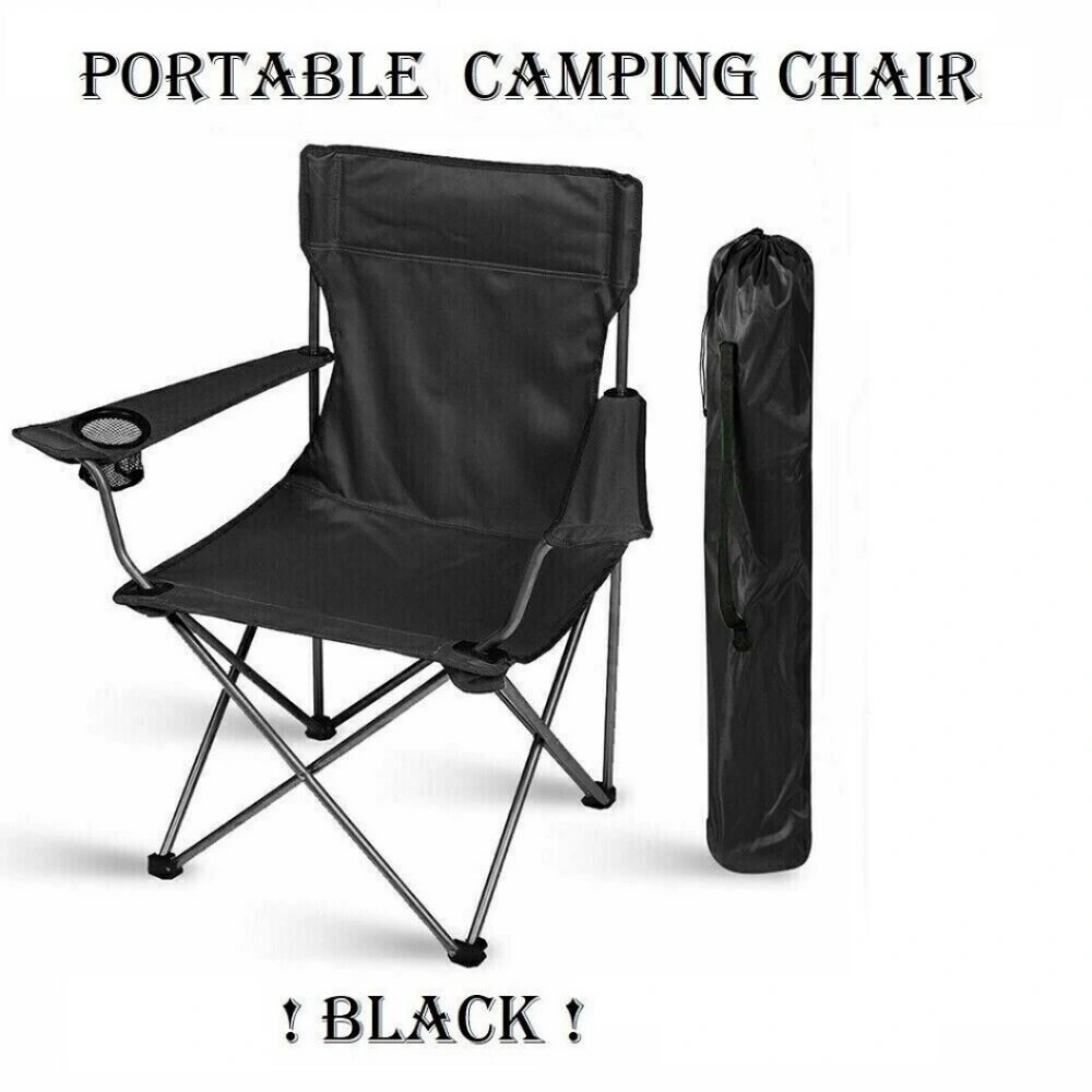 Portable Folding Camping Chair Lightweight Outdoor Garden Beach Picnic Seat