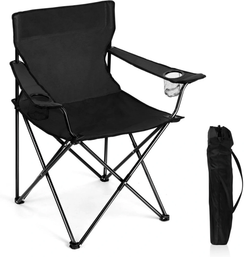Portable Folding Camping Chair Lightweight Outdoor Garden Beach Picnic Seat view 3