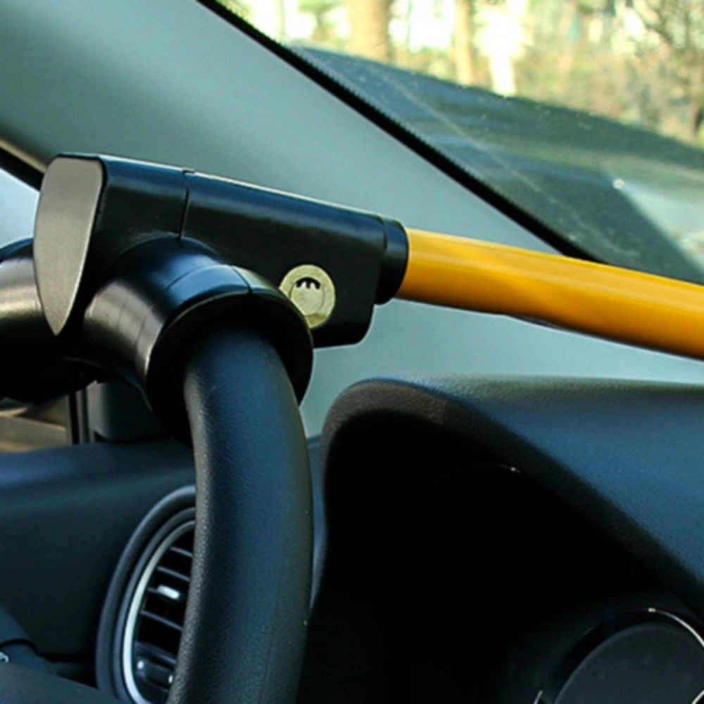 Heavy Duty Steering Wheel Lock Anti-Theft Rotary Security Bar Universal for Car Van view 3