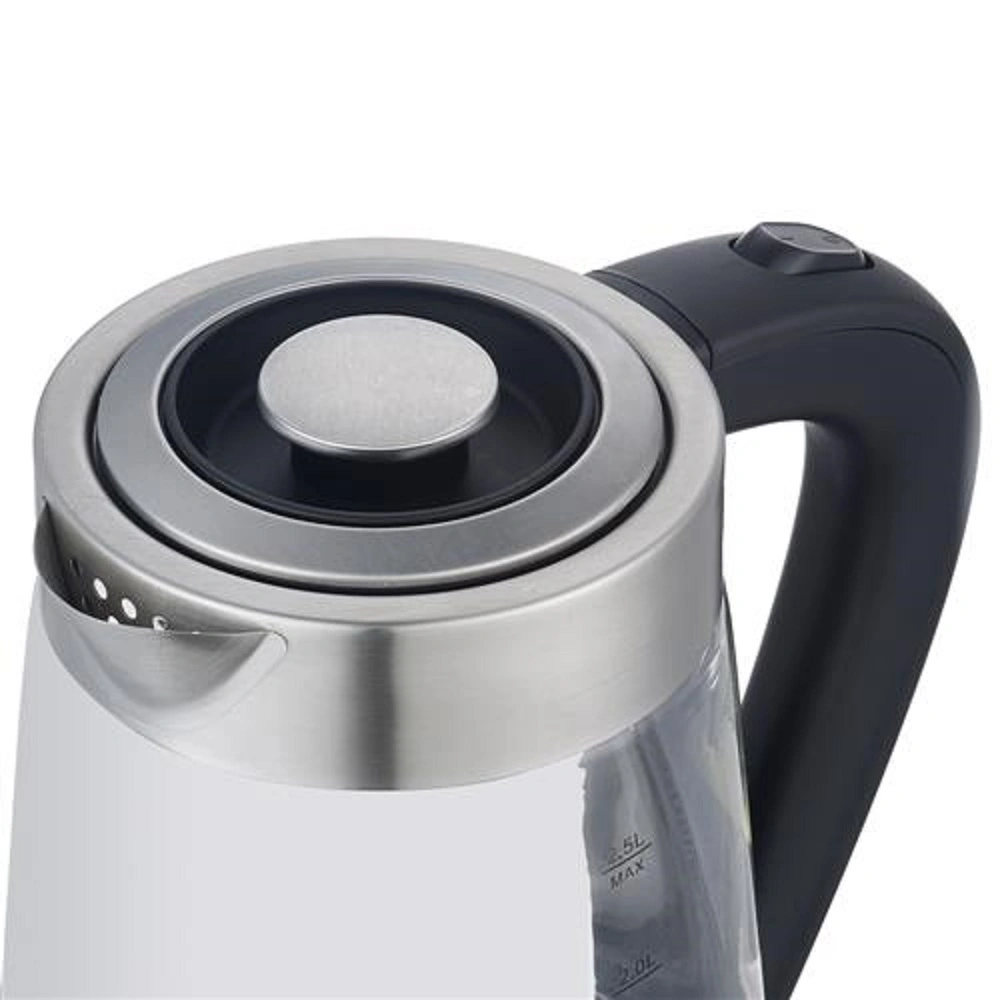 HD-250 2.5L Electric Kettle 1200W 110V Blue Glass Boiler Fast Boiling Water Heater BPA-Free view 10