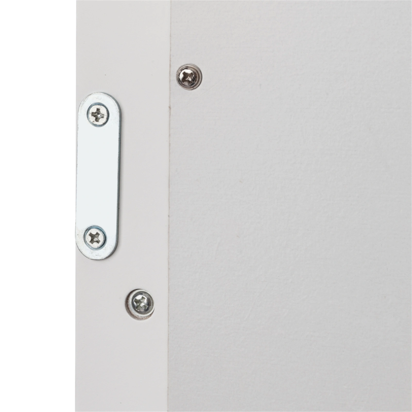 White Double Door Wall-Mounted Bathroom Cabinet with Mirror - Indoor Shelf Storage view 3
