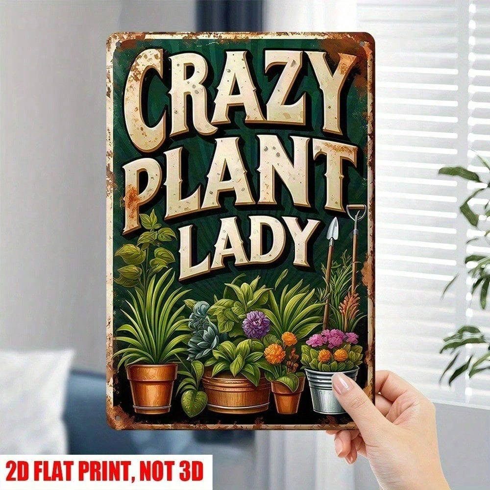 Vintage Rustic Aluminum Sign 8x12 Inch 20.3x30.5cm Metal Wall Decor Home Decoration CIFbuy TikTok Temu Pick-Up view 3