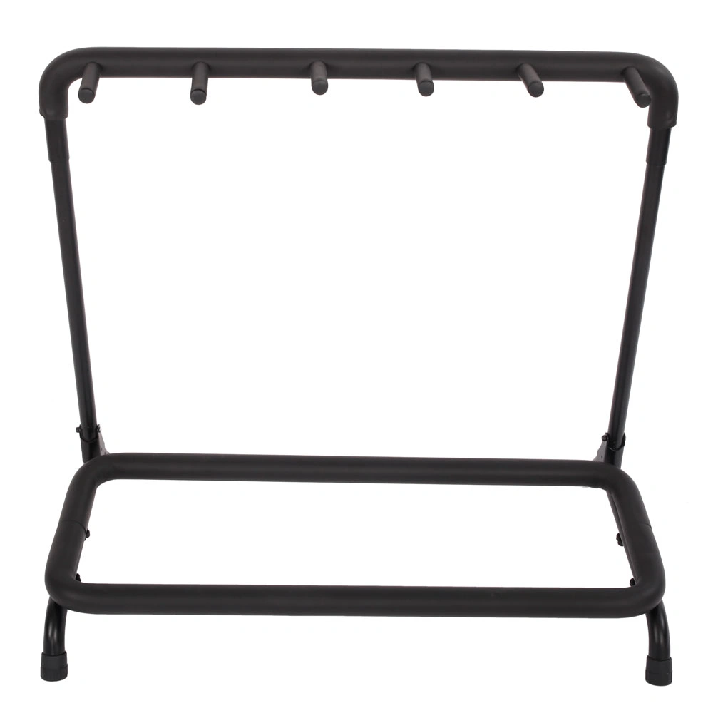 5-Slot Guitar Holder Rack Stand Black
